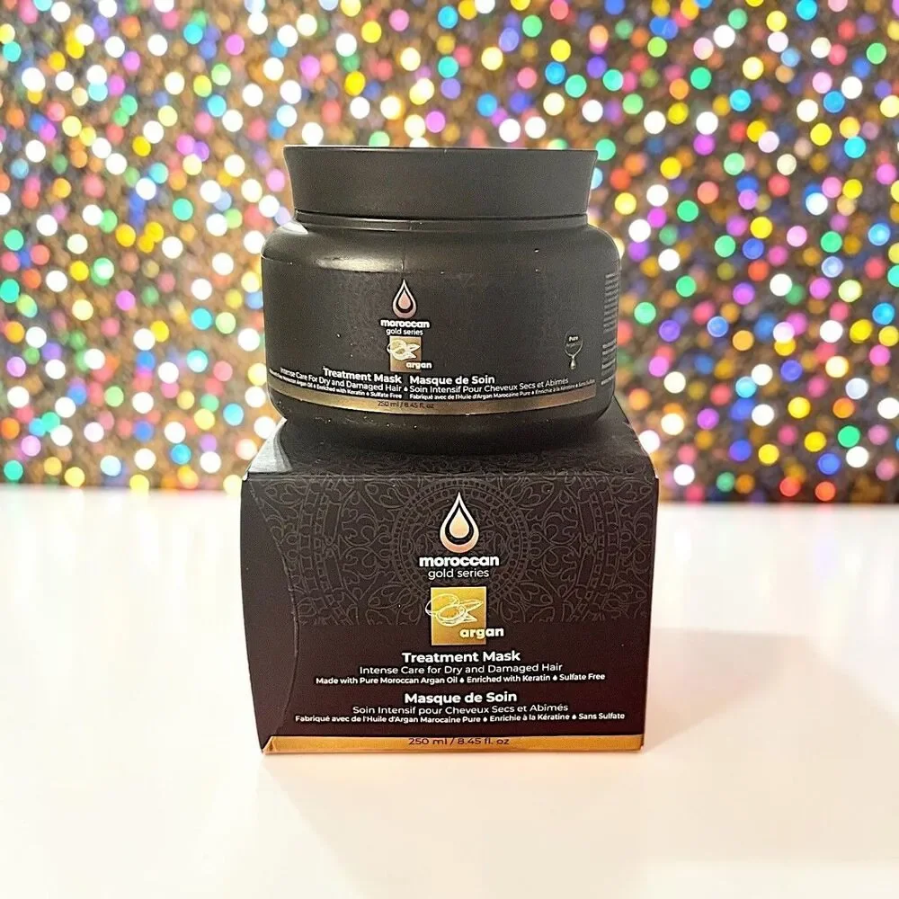 MOROCCAN GOLD SERIES Argan Treatment Mask 8.45 fl oz 250 ml New In Box